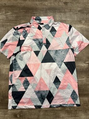 YATTA Golf Polo Shirt Size Large